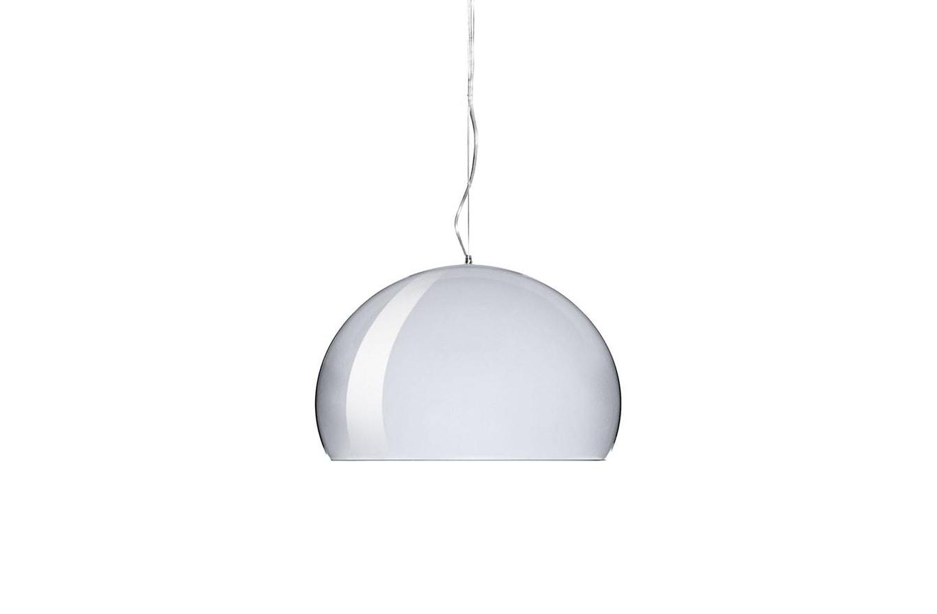 Big FL/Y Suspension Lamp - Metallic-Kartell-Space Furniture SG
