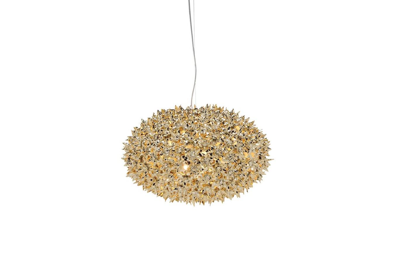 Bloom Medium Suspension Lamp - Metallic-Kartell-Space Furniture SG
