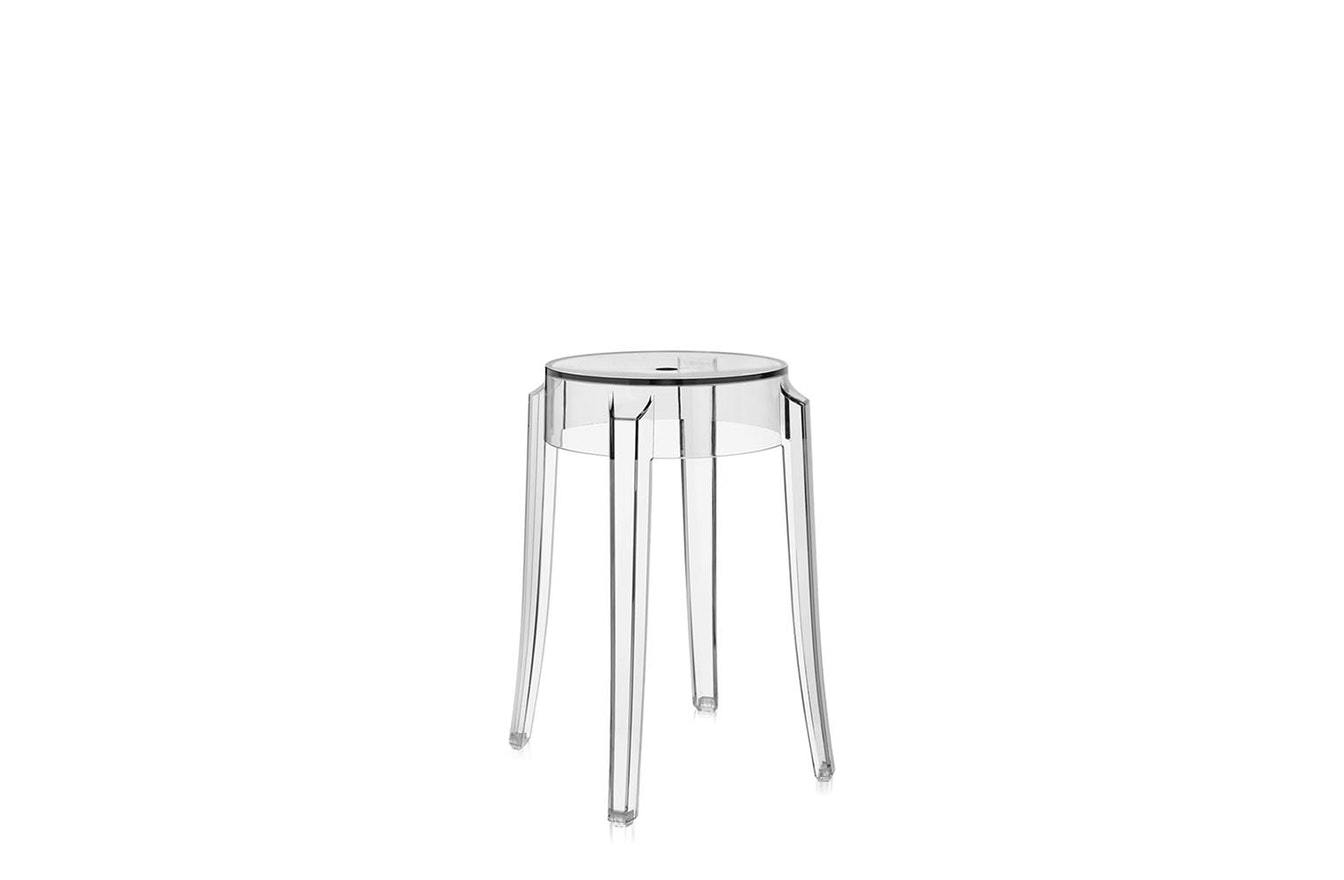 Charles Ghost Small Stool-Kartell-Space Furniture SG
