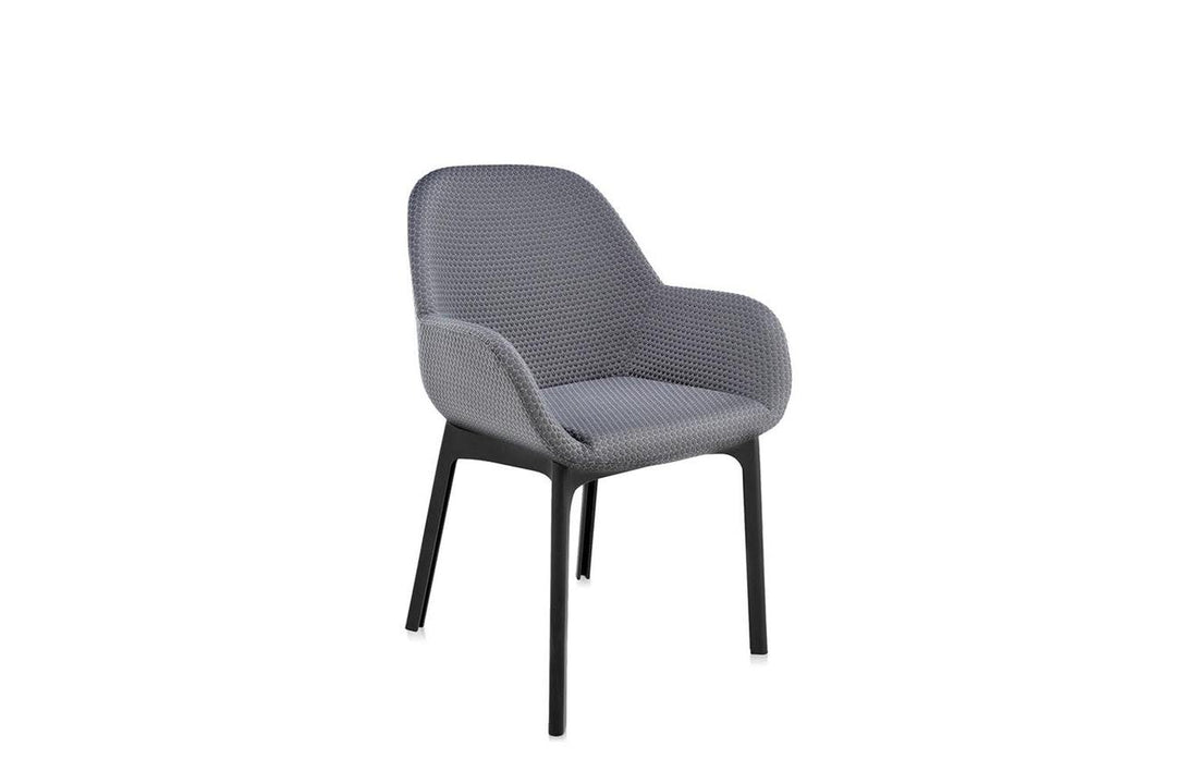 Black/Graphite Embossed Fabric
