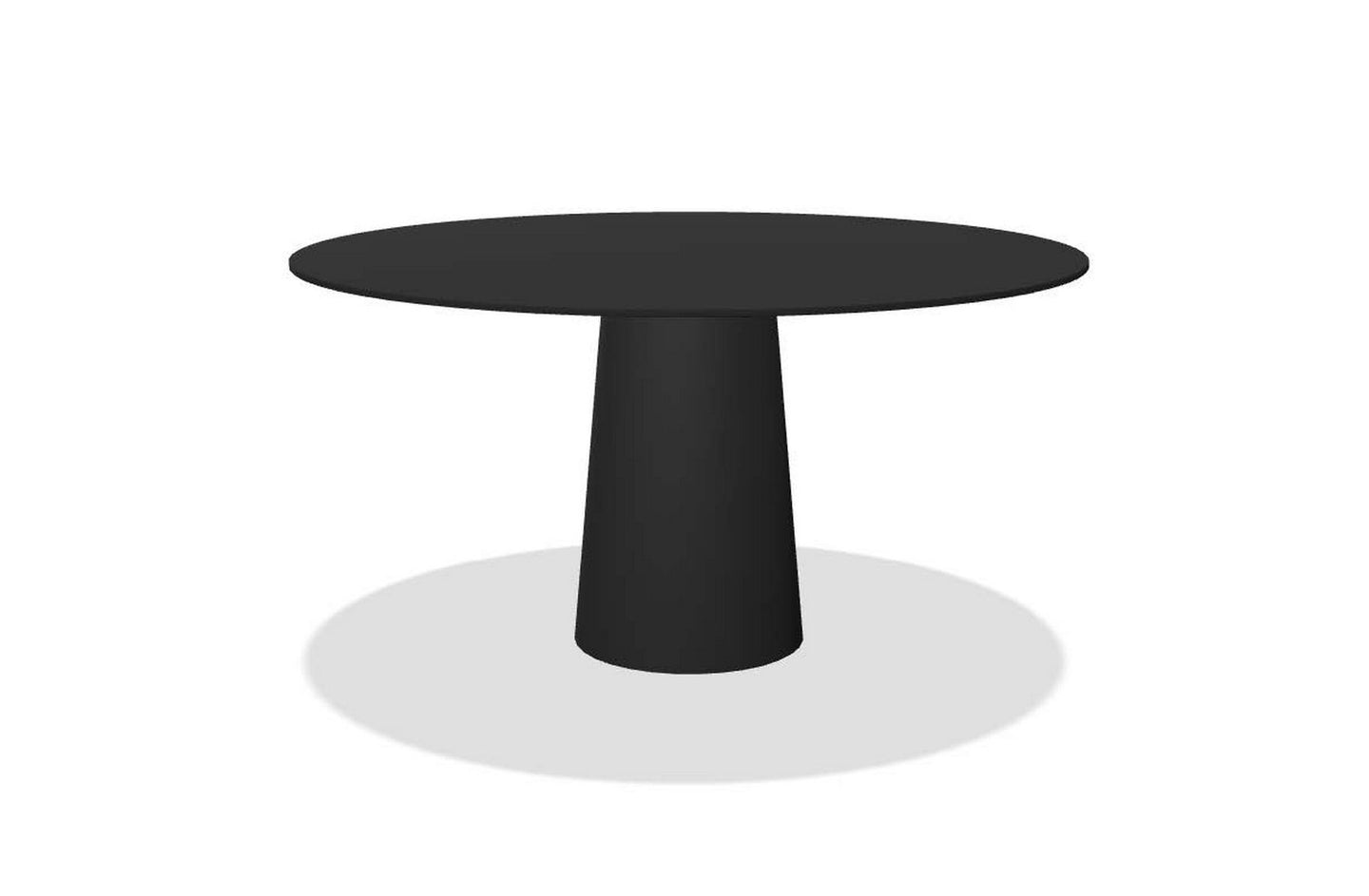 Container Table 7143 with HPL Round Top 140cm-Moooi-Space Furniture SG
