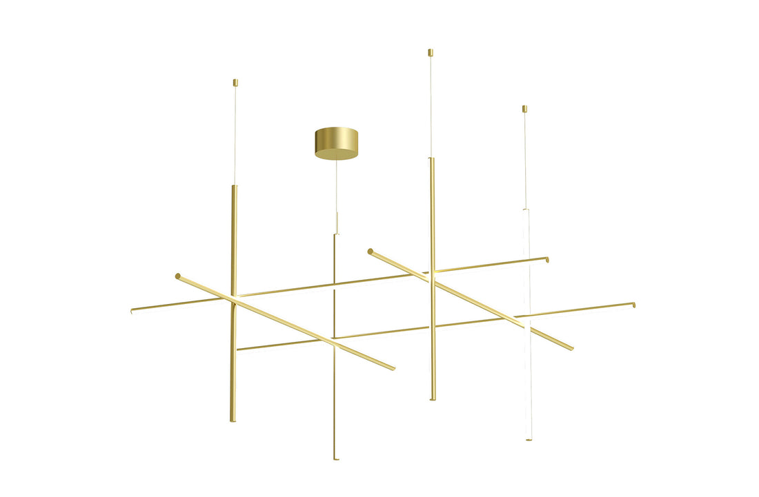 CL I/Anodized Champagne / Includes STRIP LED 161W 8830lm 2700K CRI95