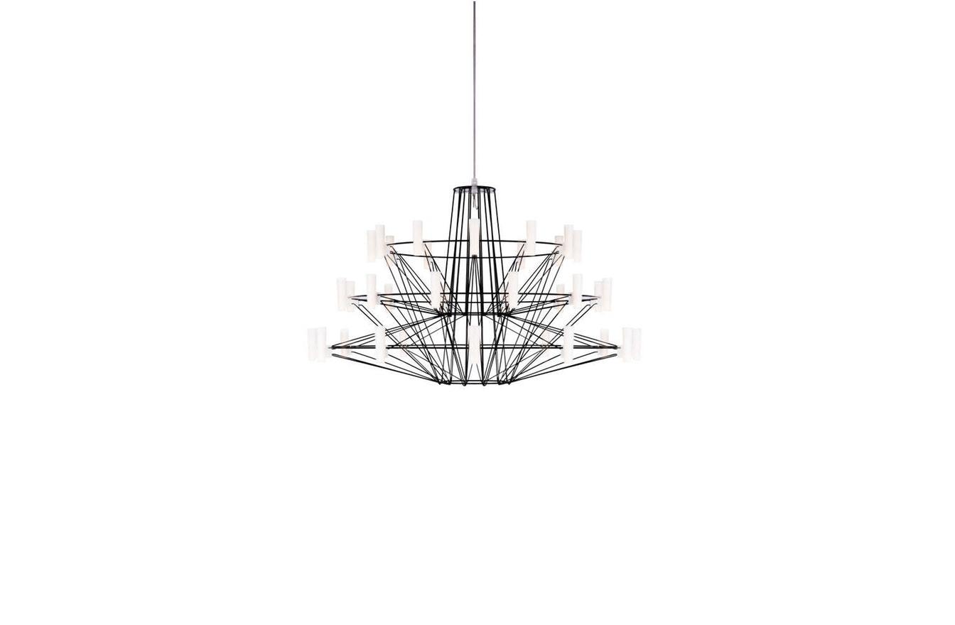 Coppelia Small Suspension Lamp - Black-Moooi-Space Furniture SG

