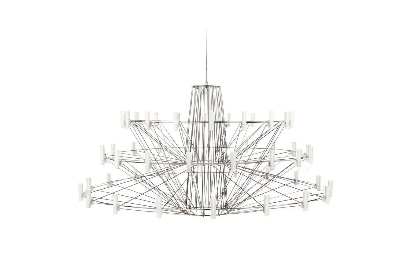Coppelia Suspension Lamp - Chrome-Moooi-Space Furniture SG
