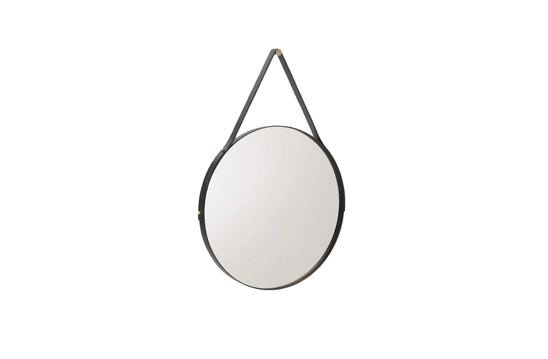 NDPSP120 / Hanging Mirror / Hide 02 Nero Frame + Bronzed 4051 Mirror