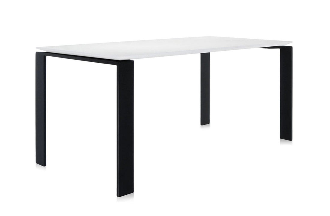 White Soft Touch/Black