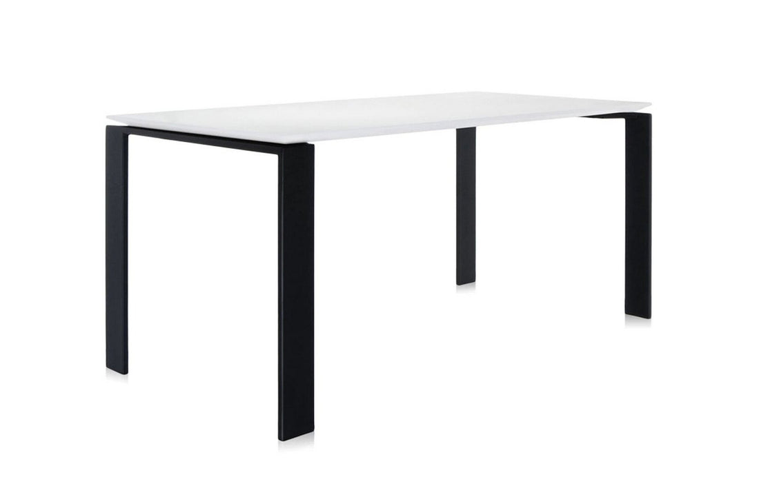 White Soft Touch/Black