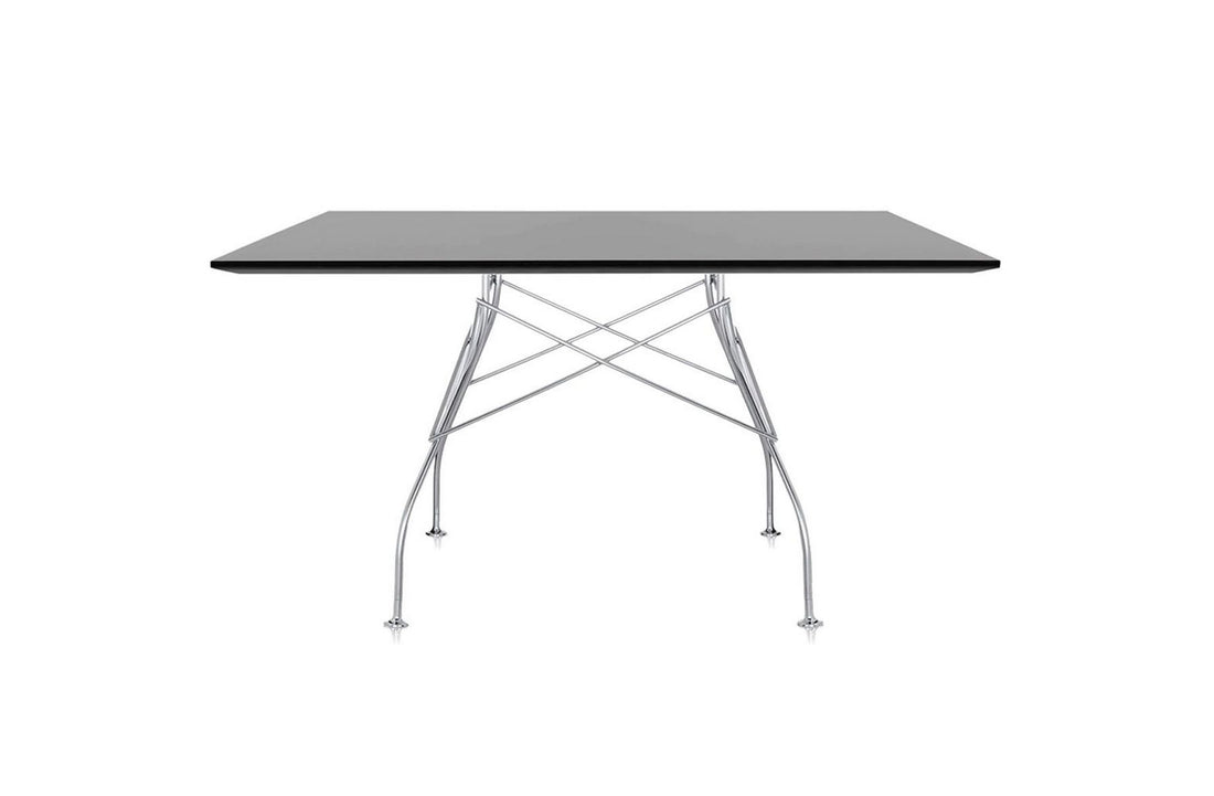 Chrome / Polyester Black
