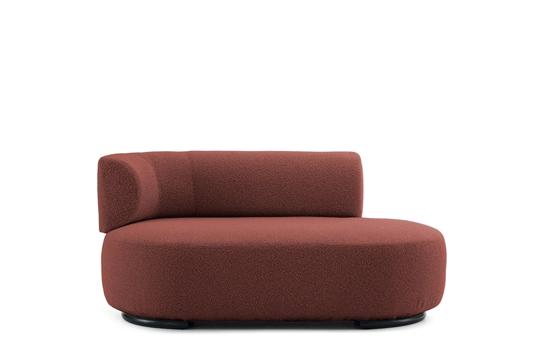Left / Brick Red