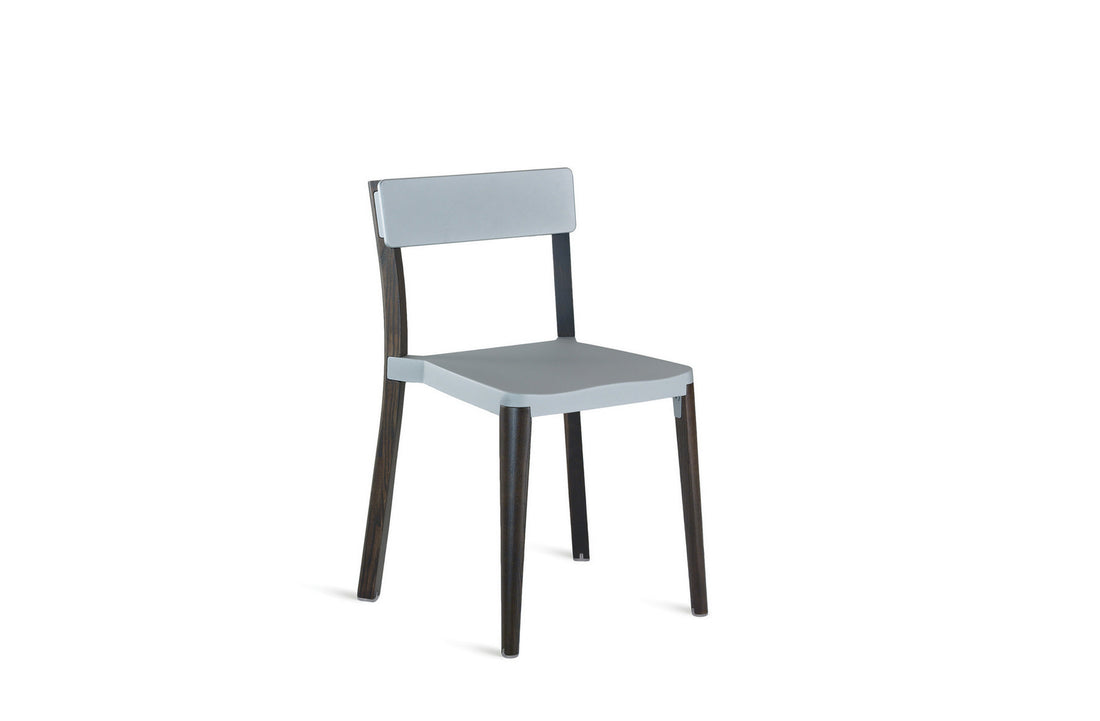 Light Grey Powder Coat / Dark Ash