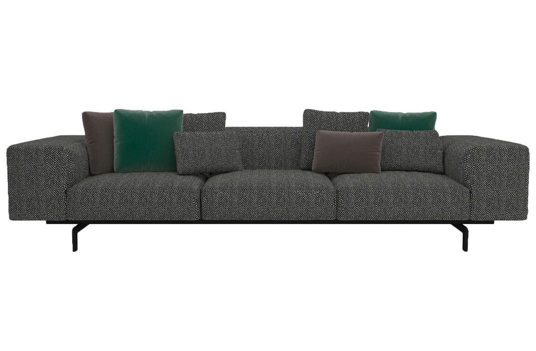 GUBBIO Dark Grey Fabric / Cushions Sold Separately