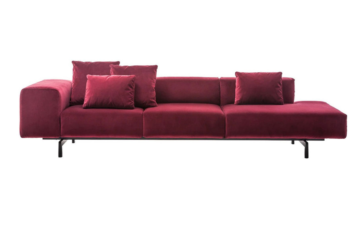 Largo Sofa with Right Ottoman-Kartell-Space Furniture SG
