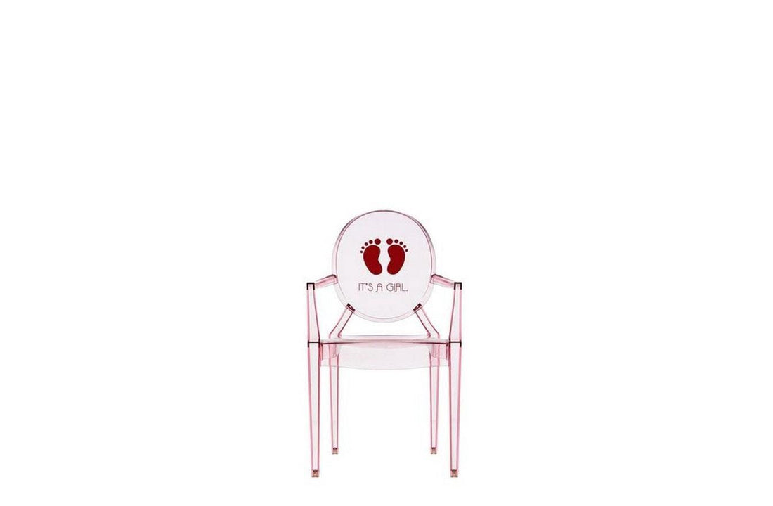 Transparent Pink/It's a Girl