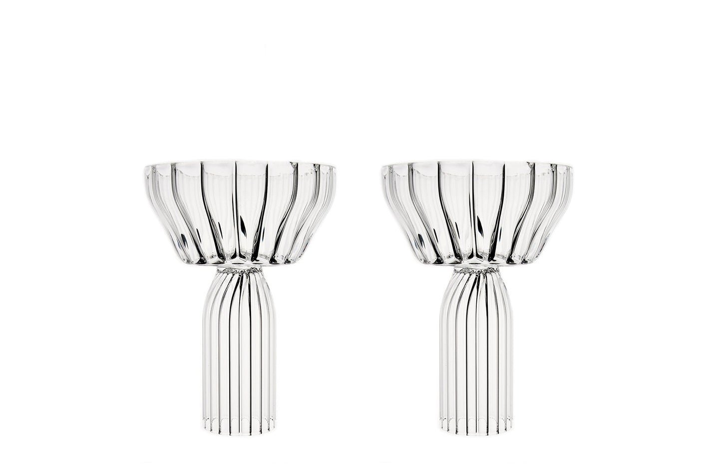 Margot Champagne Coupe - Set of 2-Fferrone-Space Furniture SG
