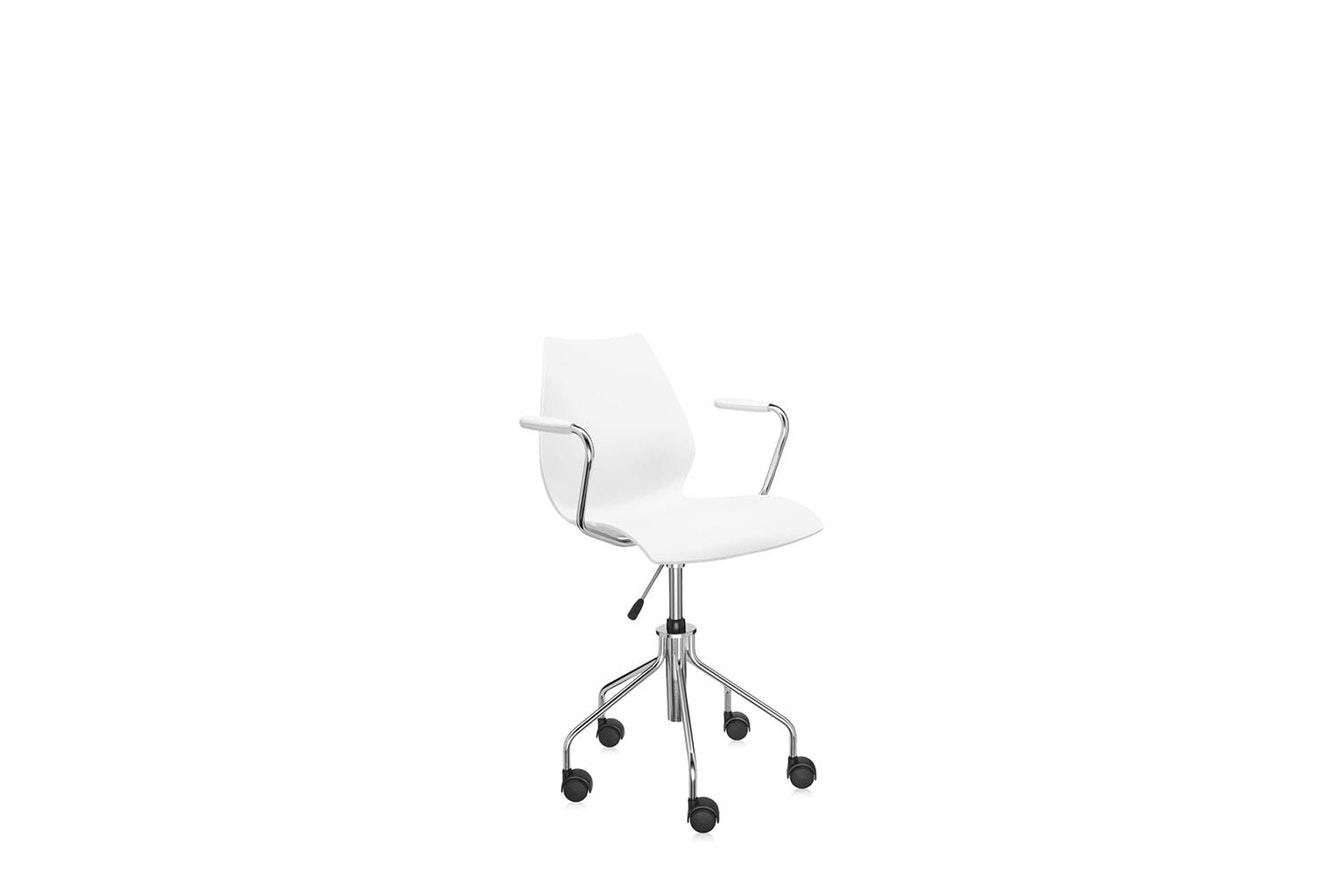 Maui Swivel Chair with Arms-Kartell-Space Furniture SG
