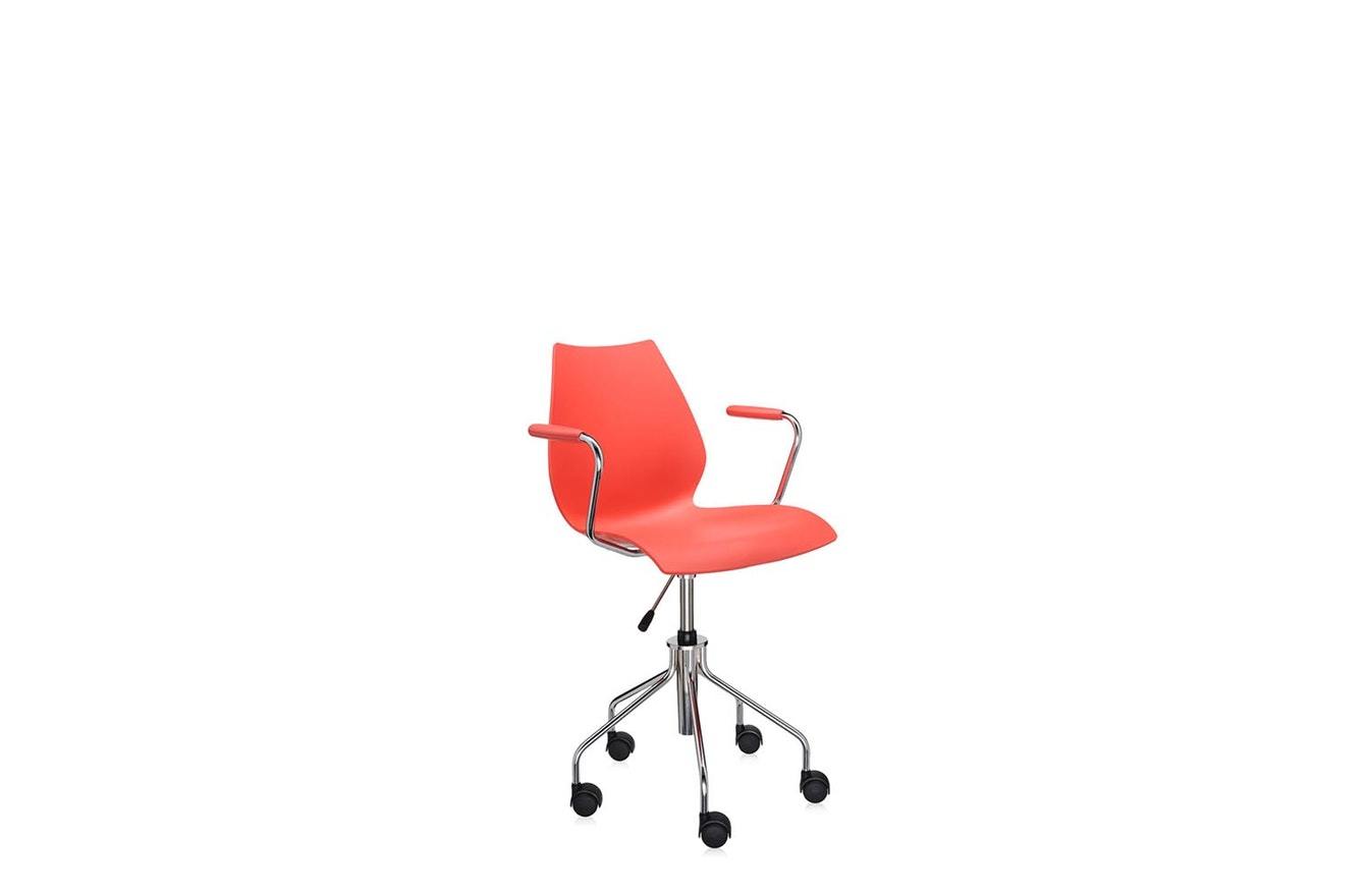 Maui Swivel Chair with Arms-Kartell-Space Furniture SG
