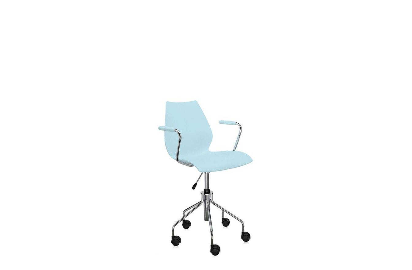 Maui Swivel Chair with Arms-Kartell-Space Furniture SG

