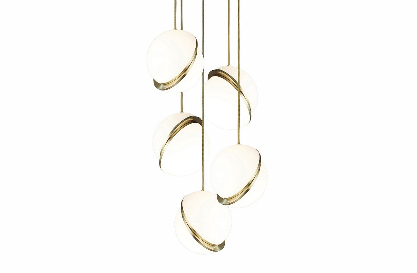Mini Crescent Chandelier 5 Piece-Lee Broom-Space Furniture SG
