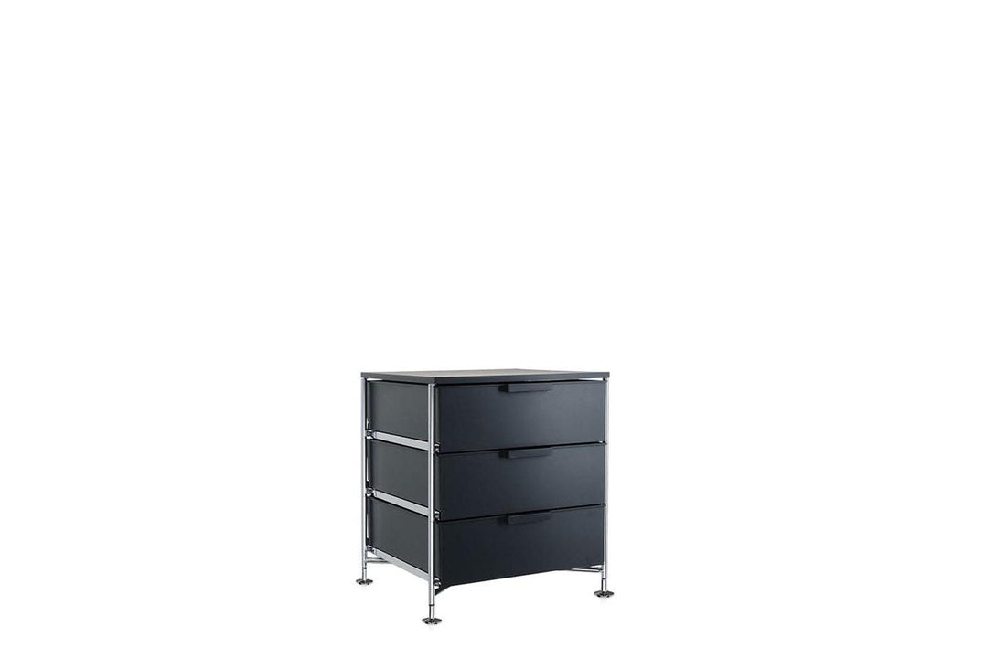 Mobil Chest of Drawers - 3 Containers - Feet-Kartell-Space Furniture SG