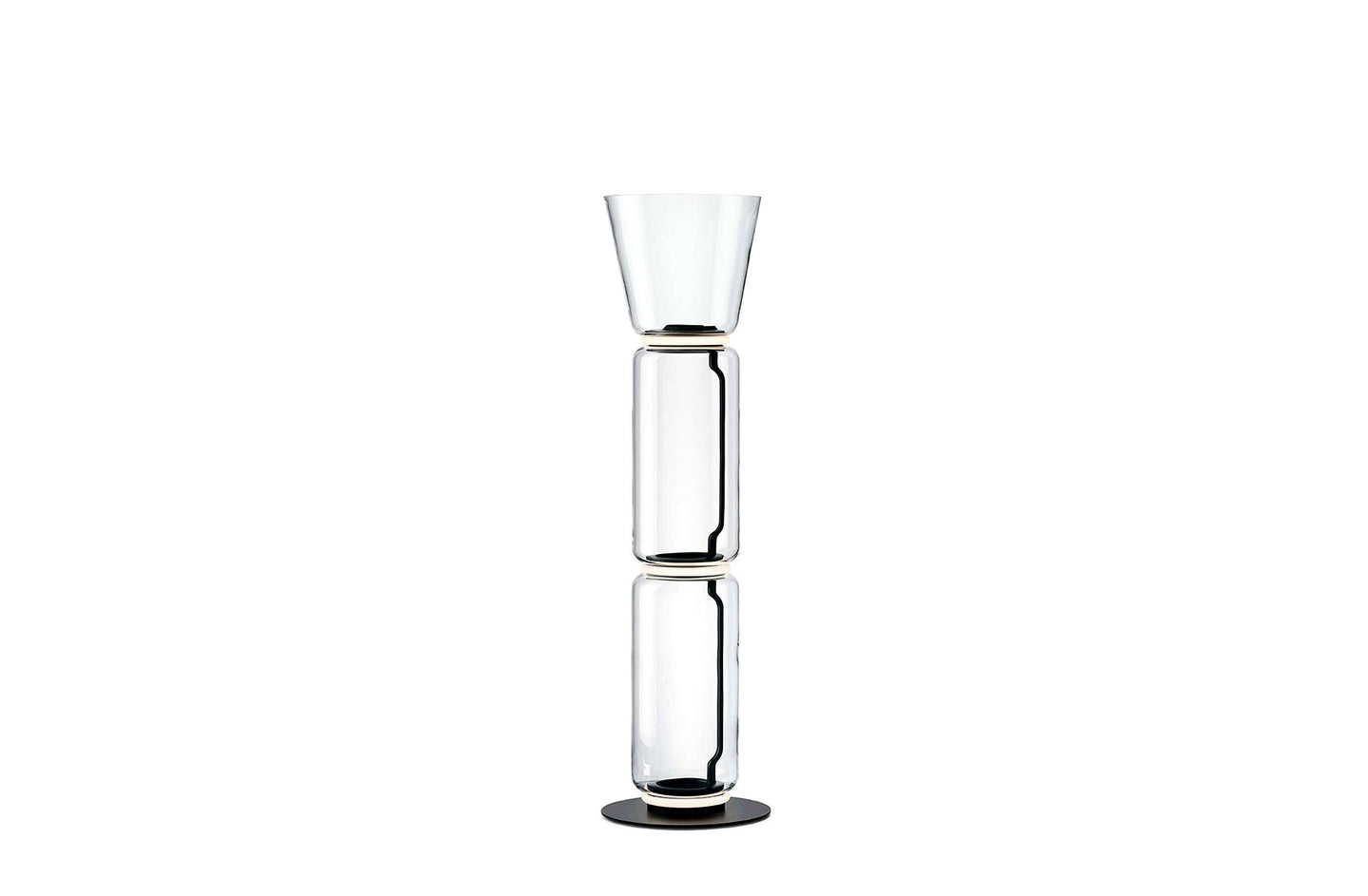 Noctambule Floor Lamp - 2 High Cylinder Cone Small Base-Flos-Space Furniture SG
