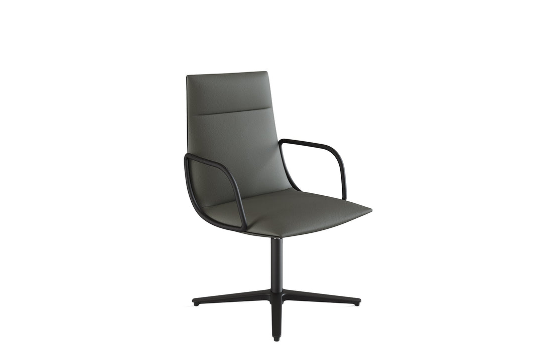 Noha Executive Chair - Flat Swivel-Viccarbe-Space Furniture SG