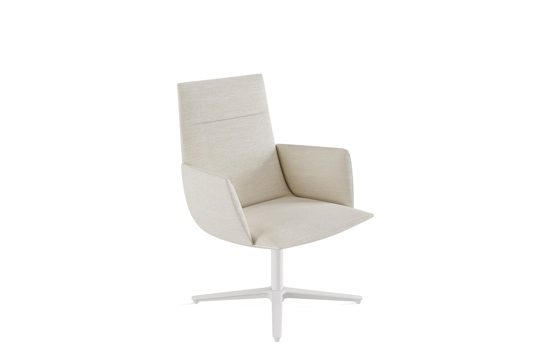 Noha Executive Lounge Chair with Arms-Viccarbe-Space Furniture SG