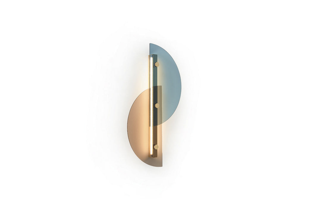 Version B - Light Blue and Bronze