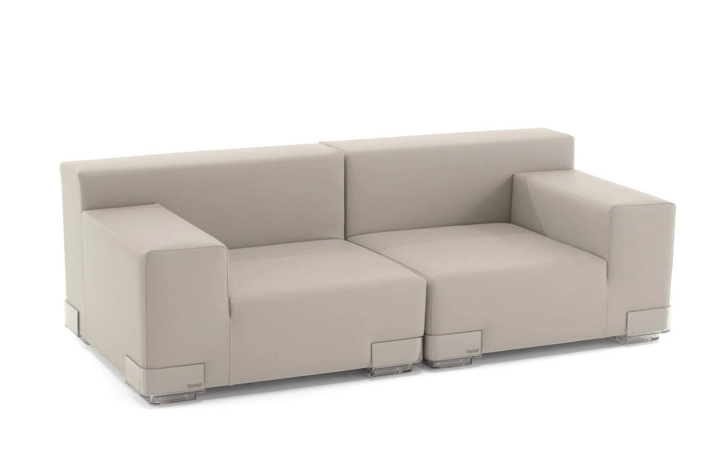 Plastics Tech Fabric 2 Seat Sofa-Kartell-Space Furniture SG
