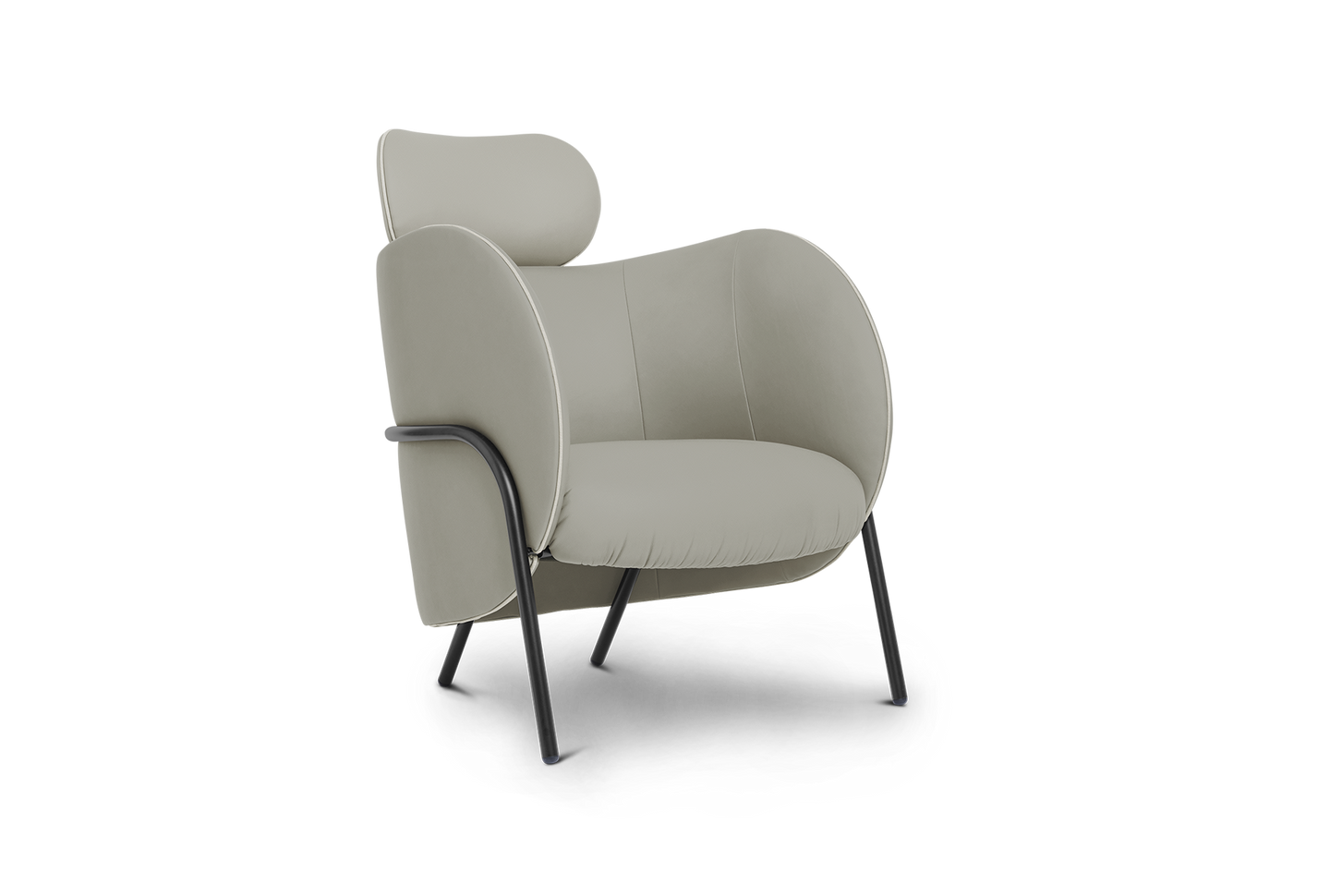 Royce Armchair with Headrest-SP01-Space Furniture SG
