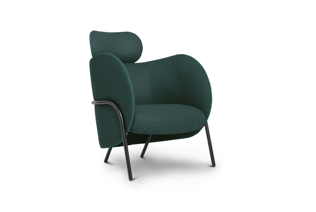 ROAH / Oslo Emerald 01G0027/Adelaide Emerald Velvet /3 / Satin Black E02K