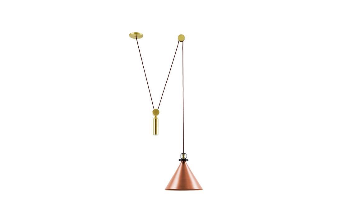 Shape Up Pendant - Cone-Roll & Hill-Space Furniture SG