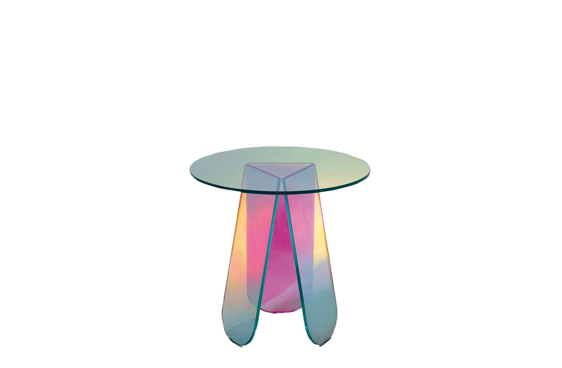 Round 52x45 cm / Transparent Glass