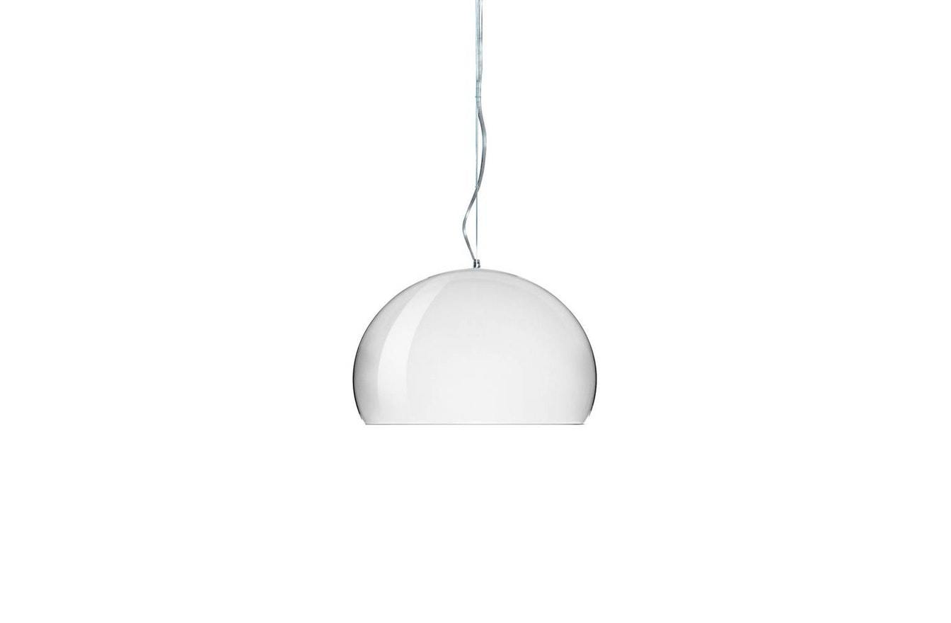 Small FL/Y Suspension Lamp - Metallic-Kartell-Space Furniture SG
