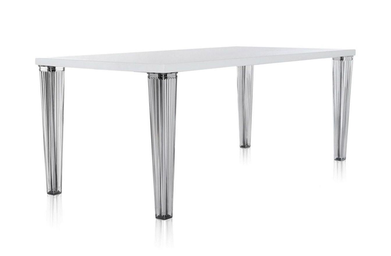 TopTop Large Rectangular Table - Glass Top-Kartell-Space Furniture SG
