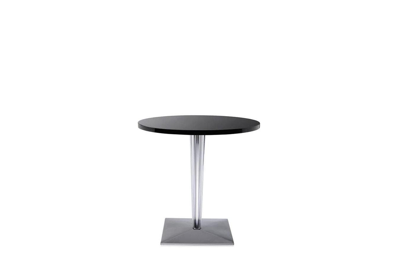 TopTop Large Round Table - Glossy Top - Square Leg-Kartell-Space Furniture SG
