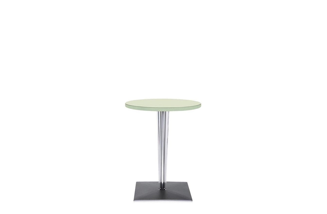 TopTop Small Round Table - Laminated Top - Square Leg-Kartell-Space Furniture SG