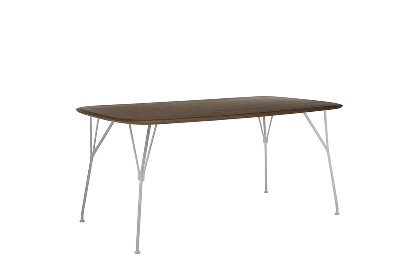 Viscount Of Wood Rectangular Table - Medium-Kartell-Space Furniture SG
