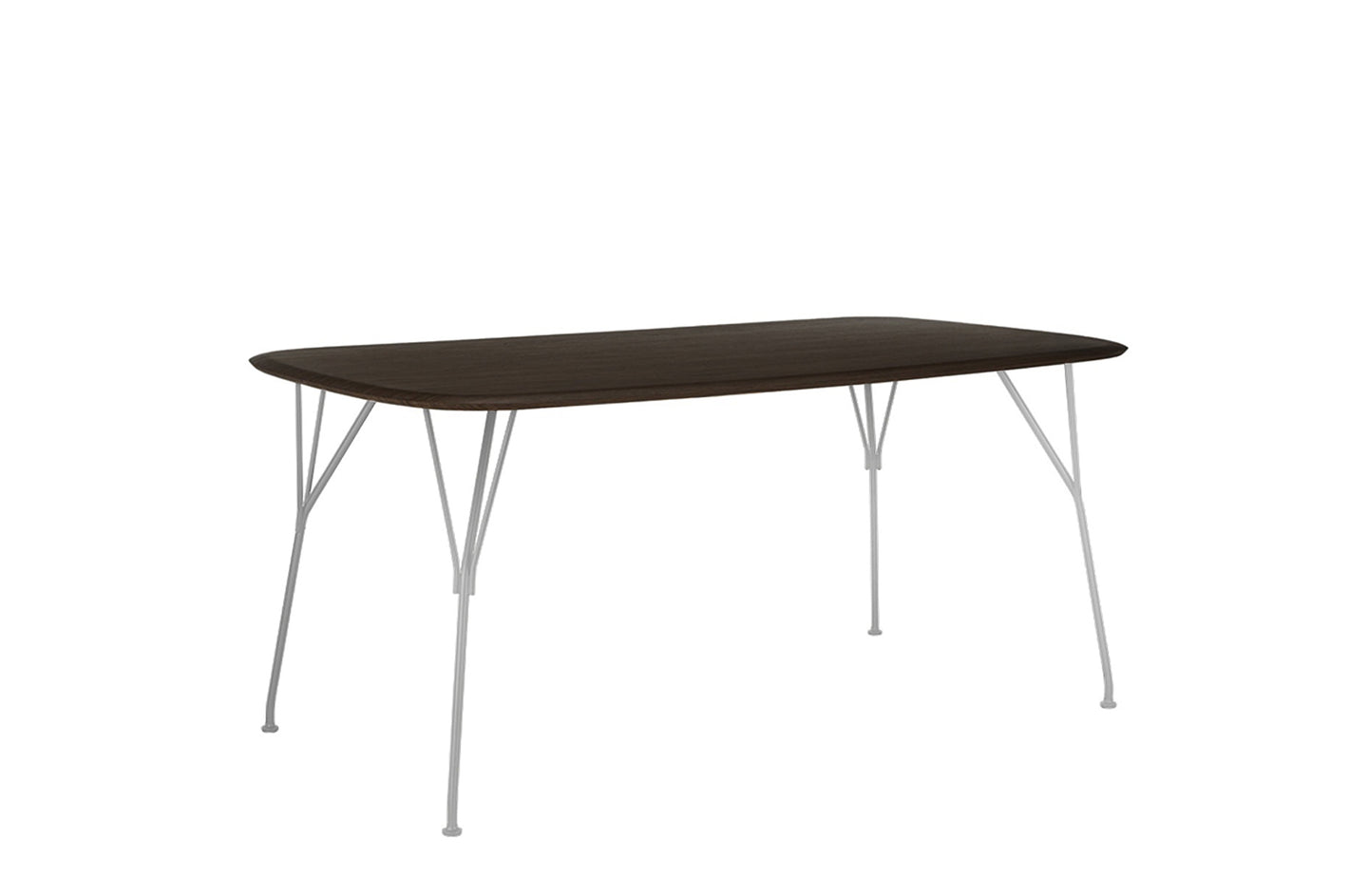 Viscount Of Wood Rectangular Table - Medium-Kartell-Space Furniture SG
