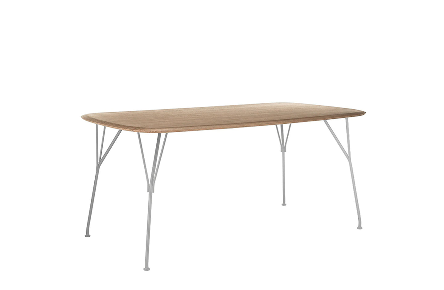Viscount Of Wood Rectangular Table - Medium-Kartell-Space Furniture SG
